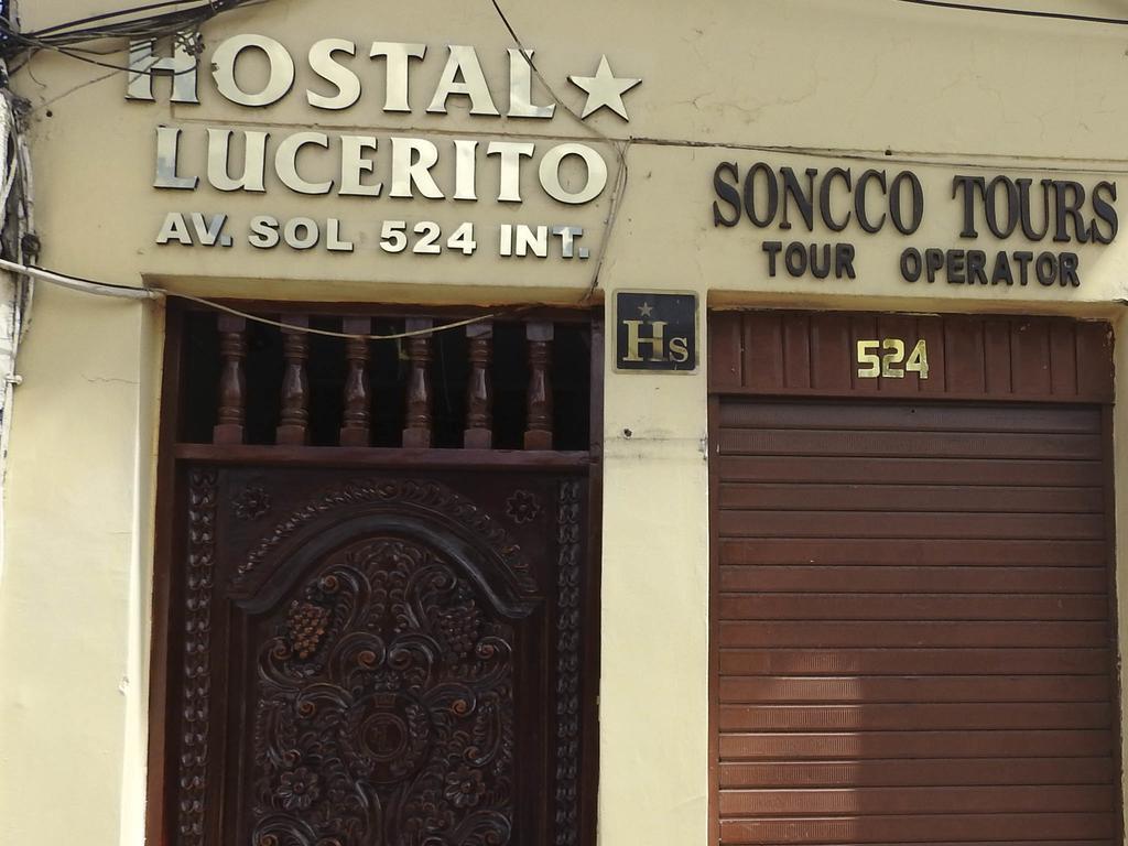 Hostal Lucerito Cusco Exteriör bild